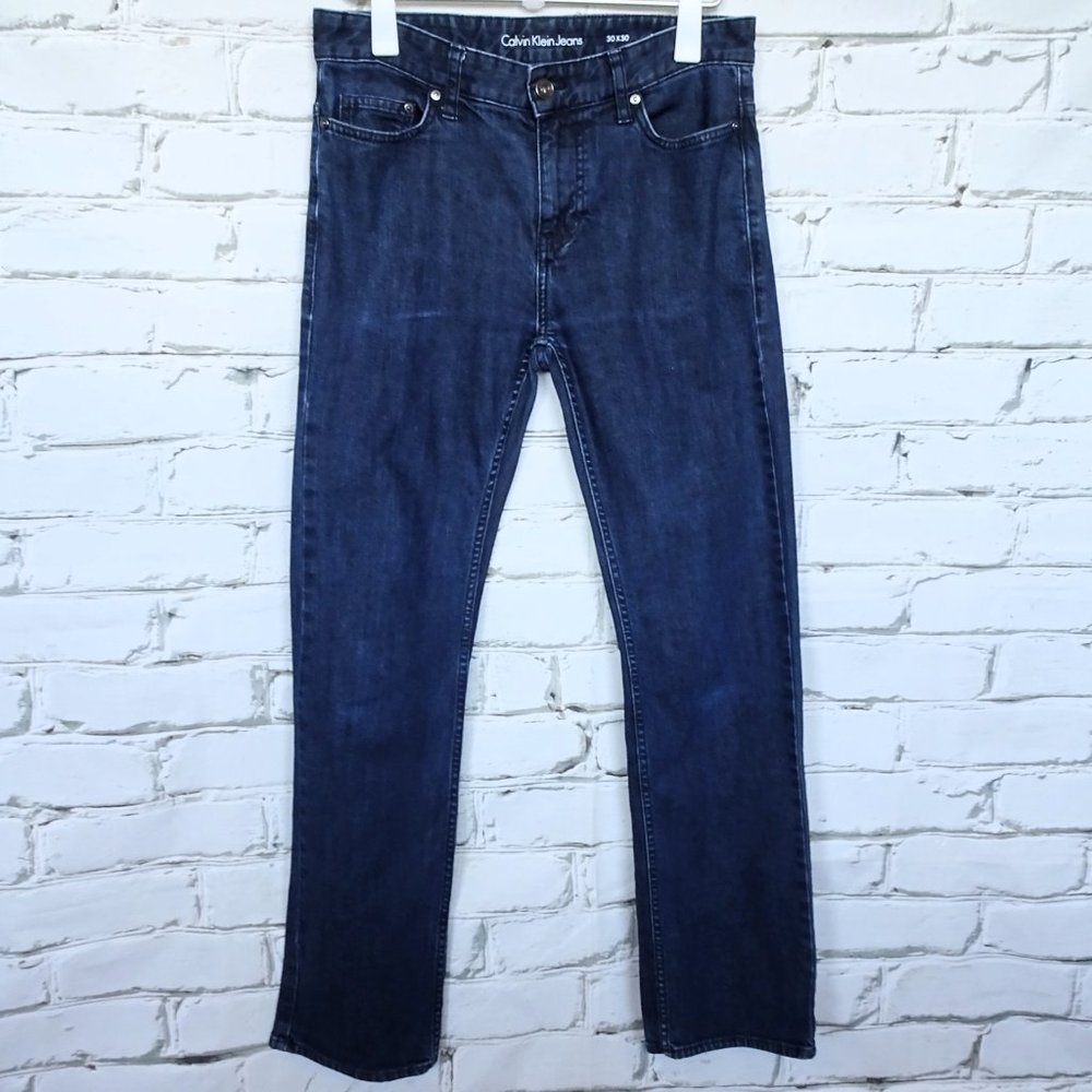 Calvin Klein Straight Leg Denim Jeans